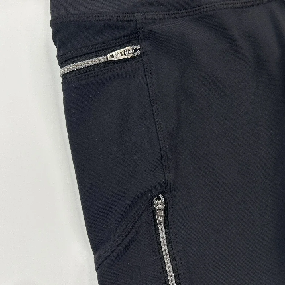 Athleta Womens XS Leggings Black Lot 2 Sly Drifter Moto, Criss Cross Chaturanga - Picture 5 of 11
